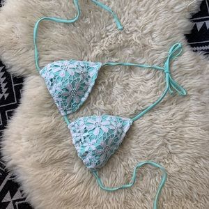 Target Triangle Swim Top